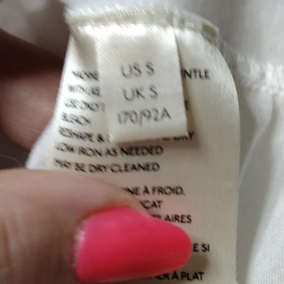 NWT Free People Womens Sonnet Ruched Scoop Neck T-Shirt Sz S - Picture 6 of 8